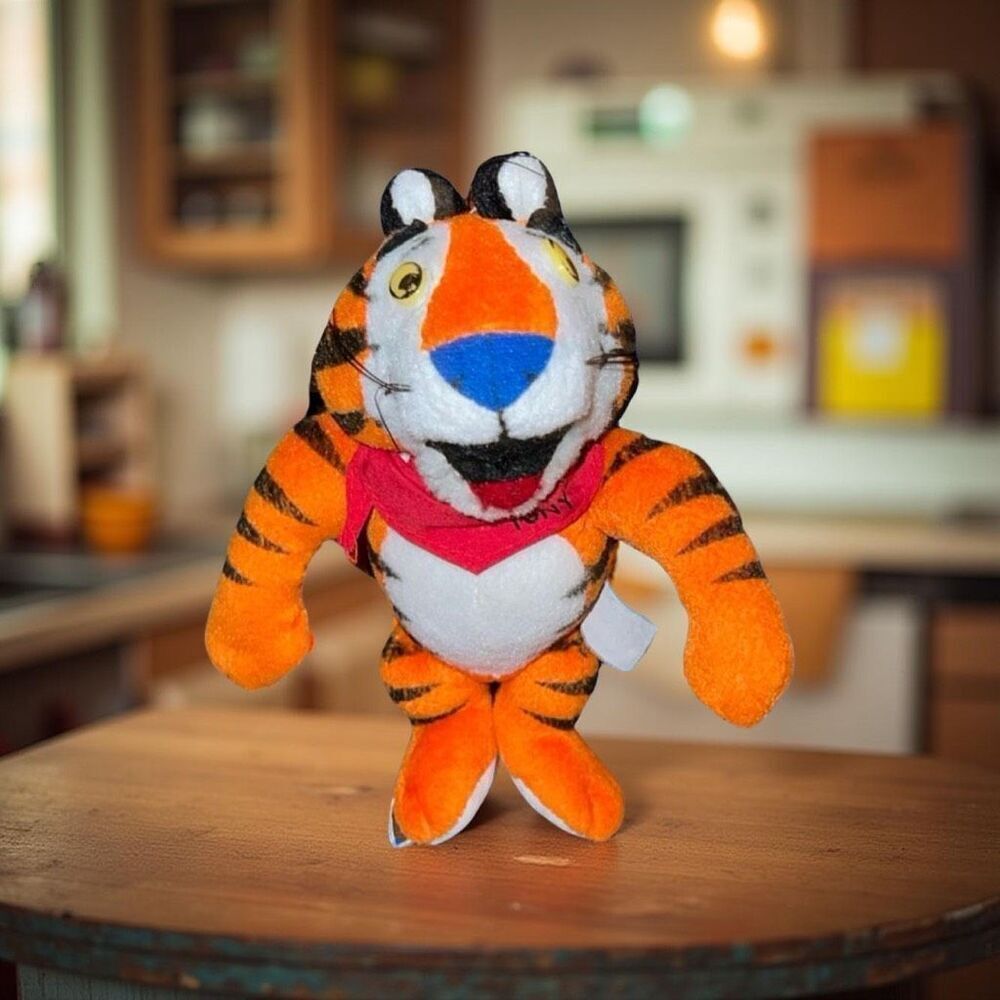 Vintage 1993 Tony the Tiger Plush Kelloggs Frosted Flakes Cereal Plush P15